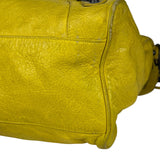Balenciaga Yellow Leather Classic City Bag