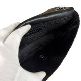 Chanel Lipstick Black Satin Single Flap Bag 2005