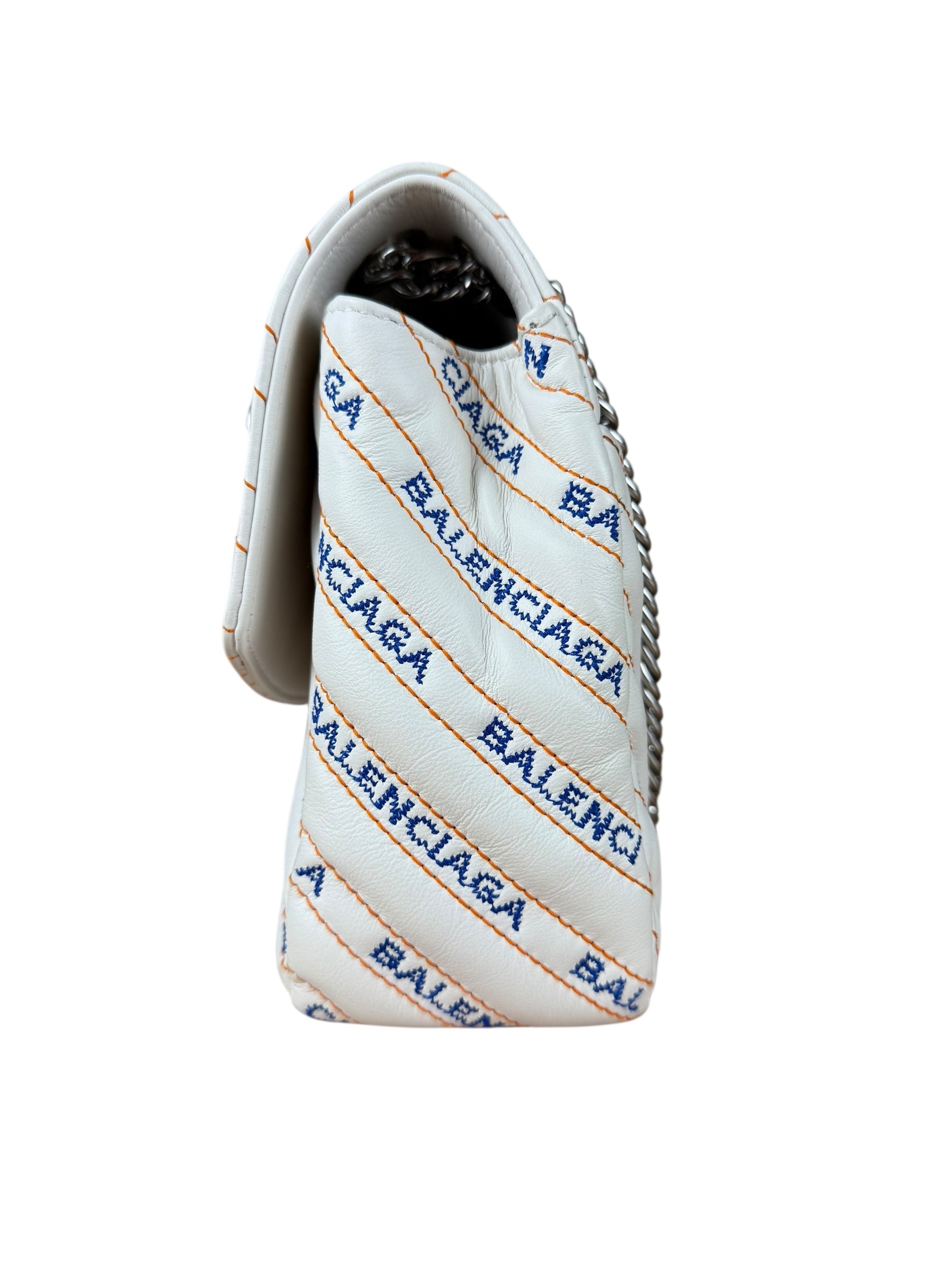 Balenciaga Calfskin Leather Souvenir Charm Bag w/ Dust Bag