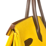 Hermes Birkin 35 Cushvel Havana x Jaune