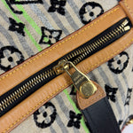 Louis Vuitton Limited Edition Leather Trim Monogram Cheche Gypsy PM