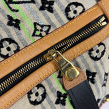 Louis Vuitton Limited Edition Leather Trim Monogram Cheche Gypsy PM