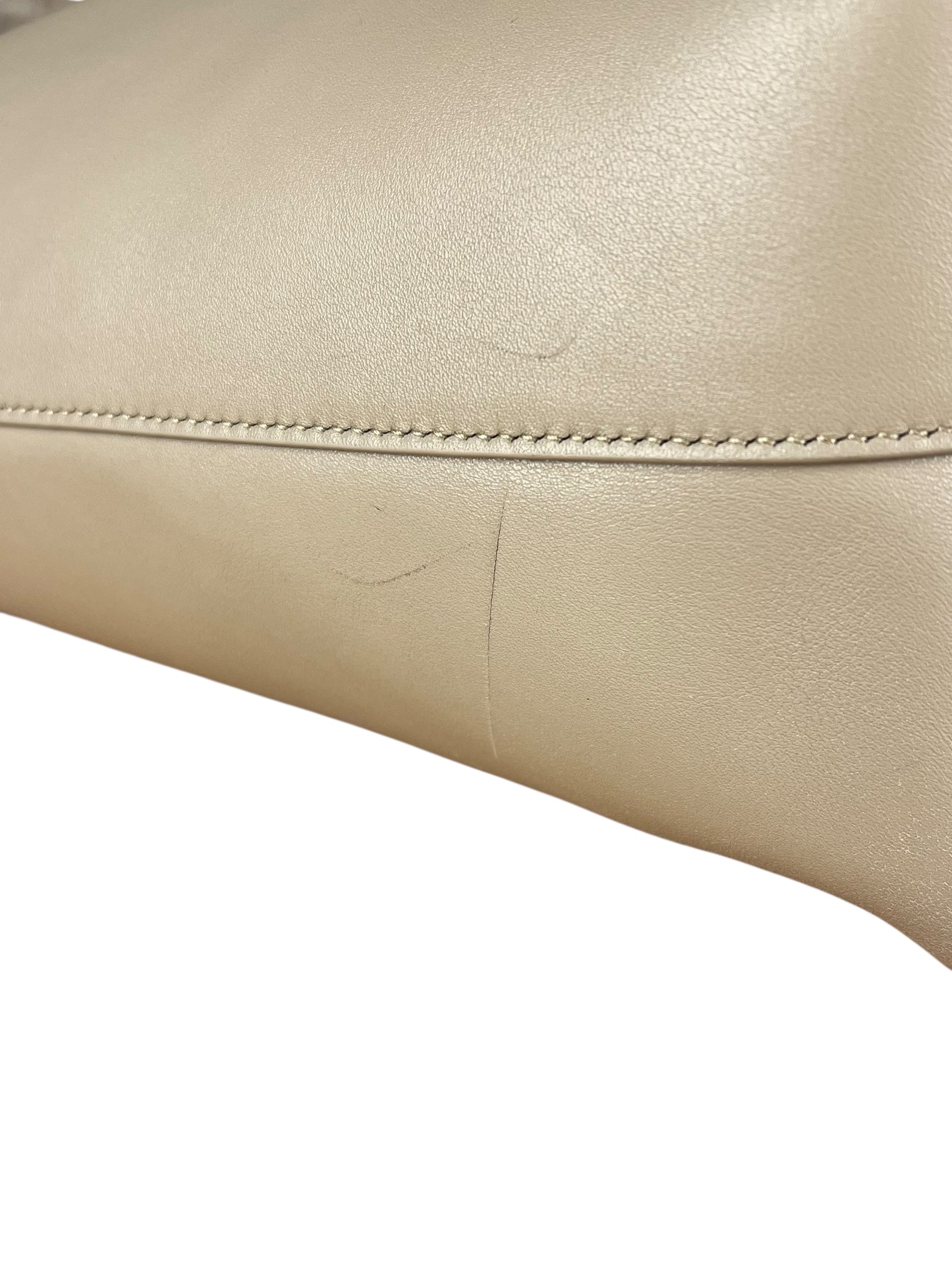 Balenciaga Beige Leather Mary Kate Tote Bag