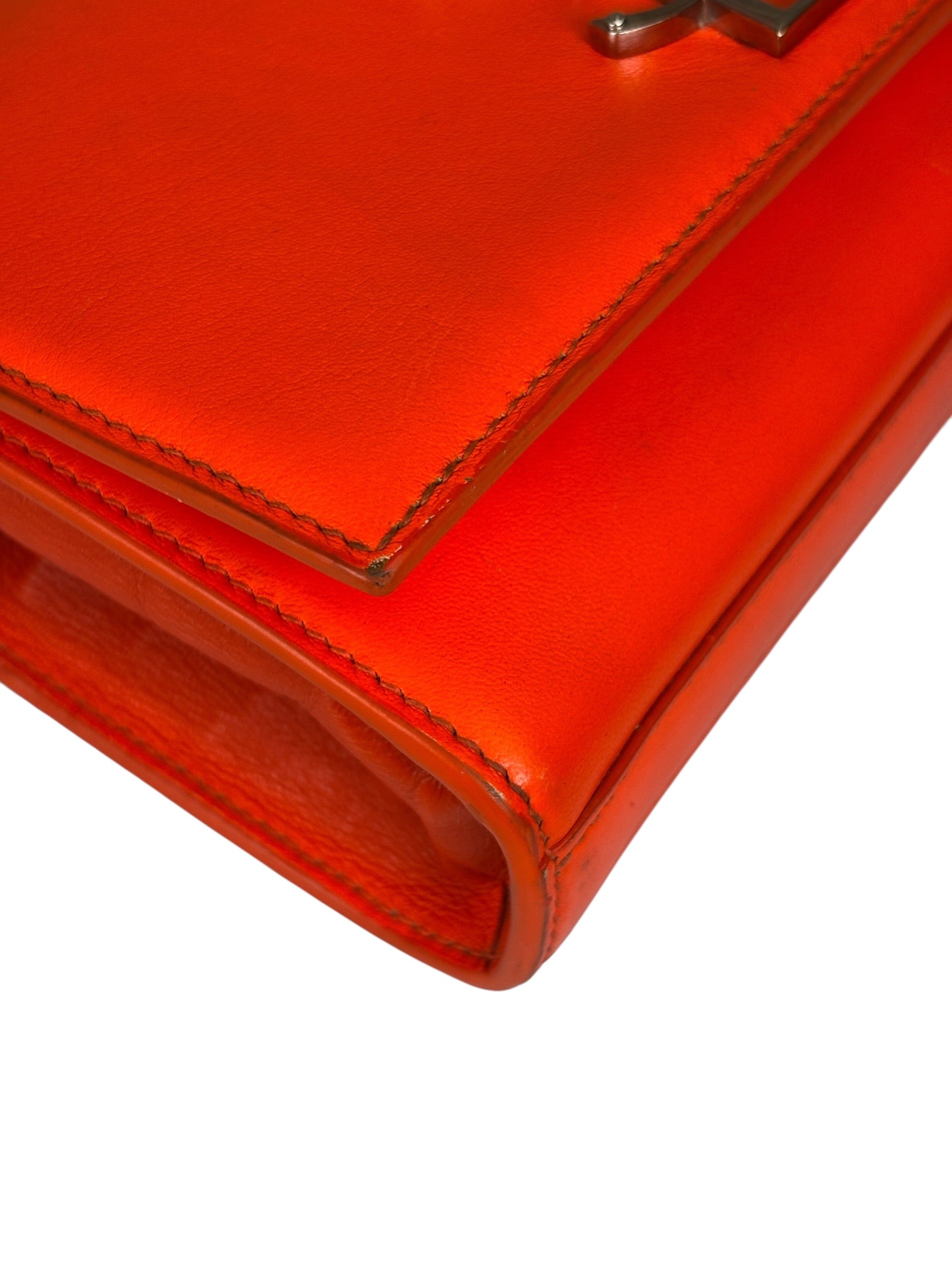 Yves Saint Laurent Orange Small Kate Crossbody Bag
