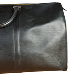 Louis Vuitton Noir Epi Leather Keepall 55