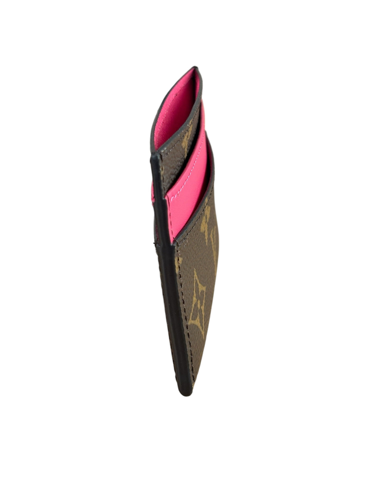 Louis Vuitton Brown/Pink Monogram Card Holder