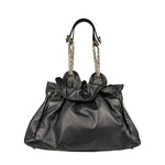 Christian Dior Vintage Black Leather Le Trente Shoulder Bag