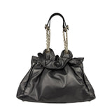Christian Dior Vintage Black Leather Le Trente Shoulder Bag