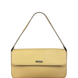 Burberry Vintage Saffiano Leather Flap Shoulder Bag