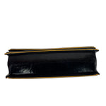 Chanel Black Patent Orange Trim 2.55 Flap 2009