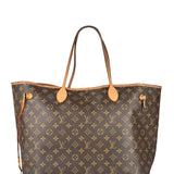 Louis Vuitton Dark Brown Canvas Monogram Neverfull Shoulder Bag PM