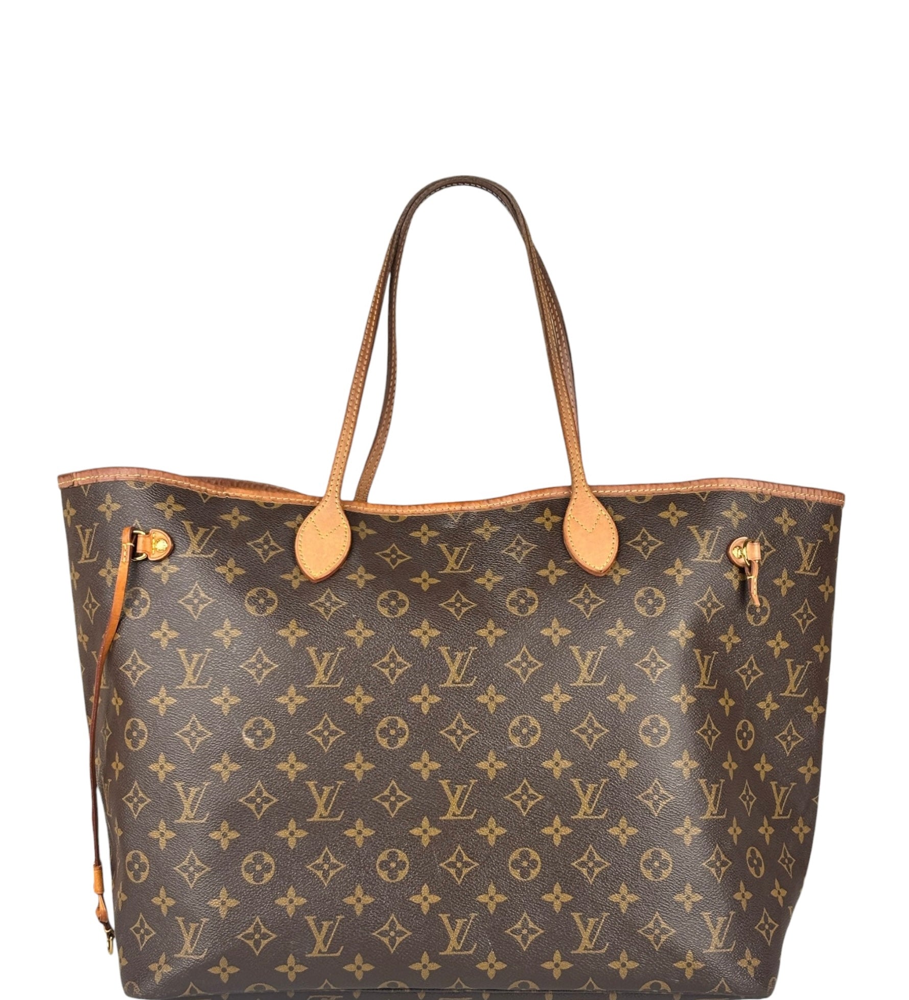 Louis Vuitton Dark Brown Canvas Monogram Neverfull Shoulder Bag PM