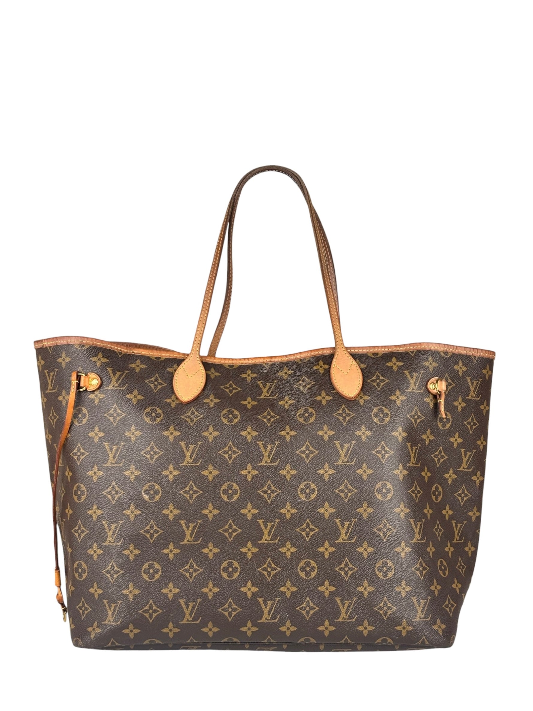 Louis Vuitton Dark Brown Canvas Monogram Neverfull Shoulder Bag PM