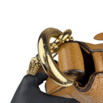 Coach Camel Leather Paxton Bucket Crossbody