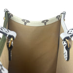 Louis Vuitton Khaki/Green OnTheGo GM Tote