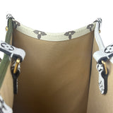 Louis Vuitton Khaki/Green OnTheGo GM Tote