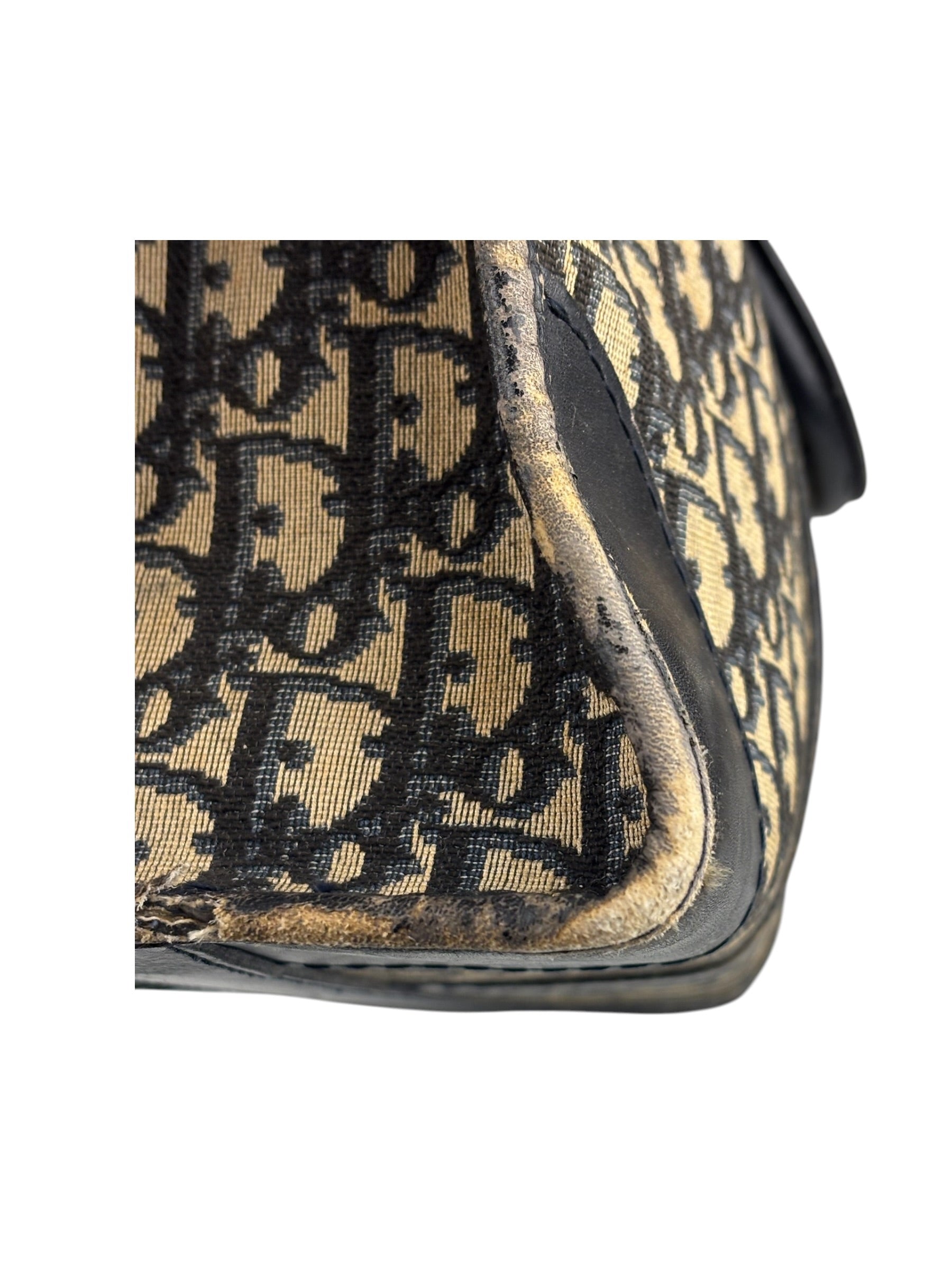 Christian Dior Vintage Trotter Boston Handbag