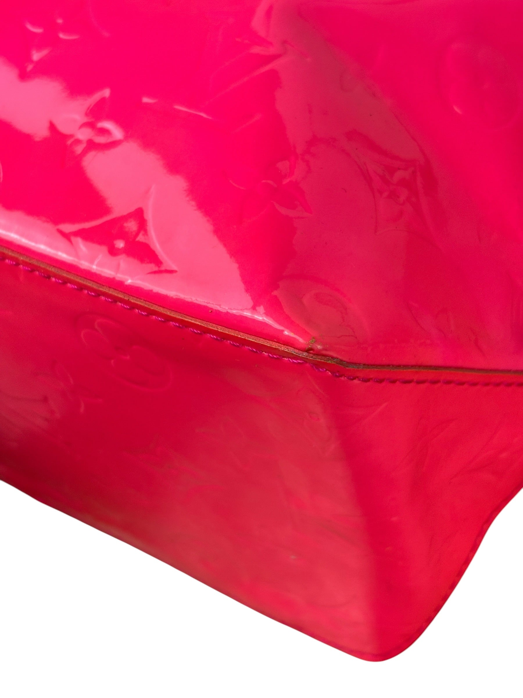 Louis Vuitton x Robert Wilson Fluo Pink Reade Vernis Tote