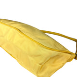Prada Vintage Nylon Yellow Pochette