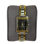 YSL 2 Tone Tank Black Stick Dial