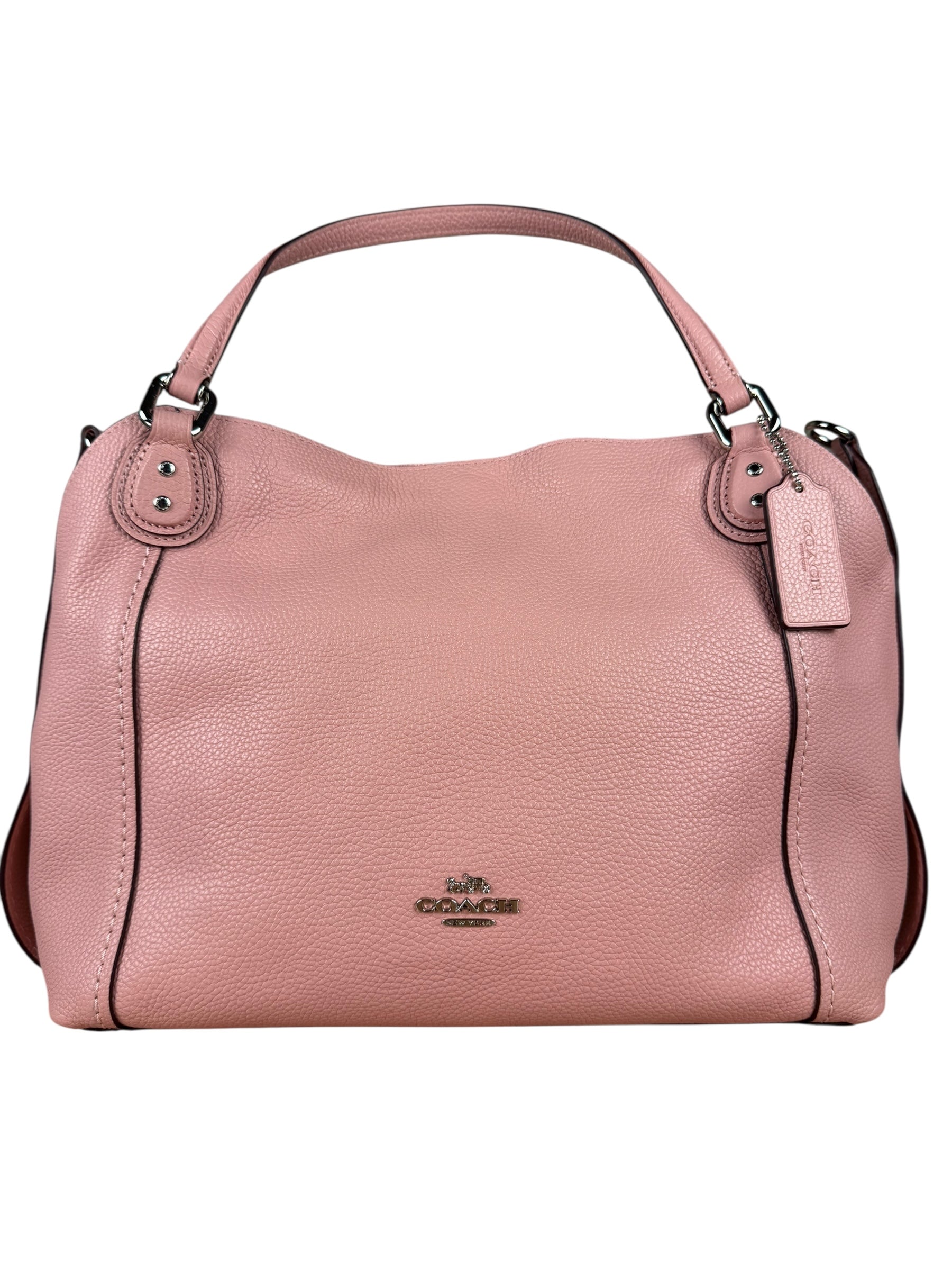 Coach Pink Edie 29 Shoulder Bag