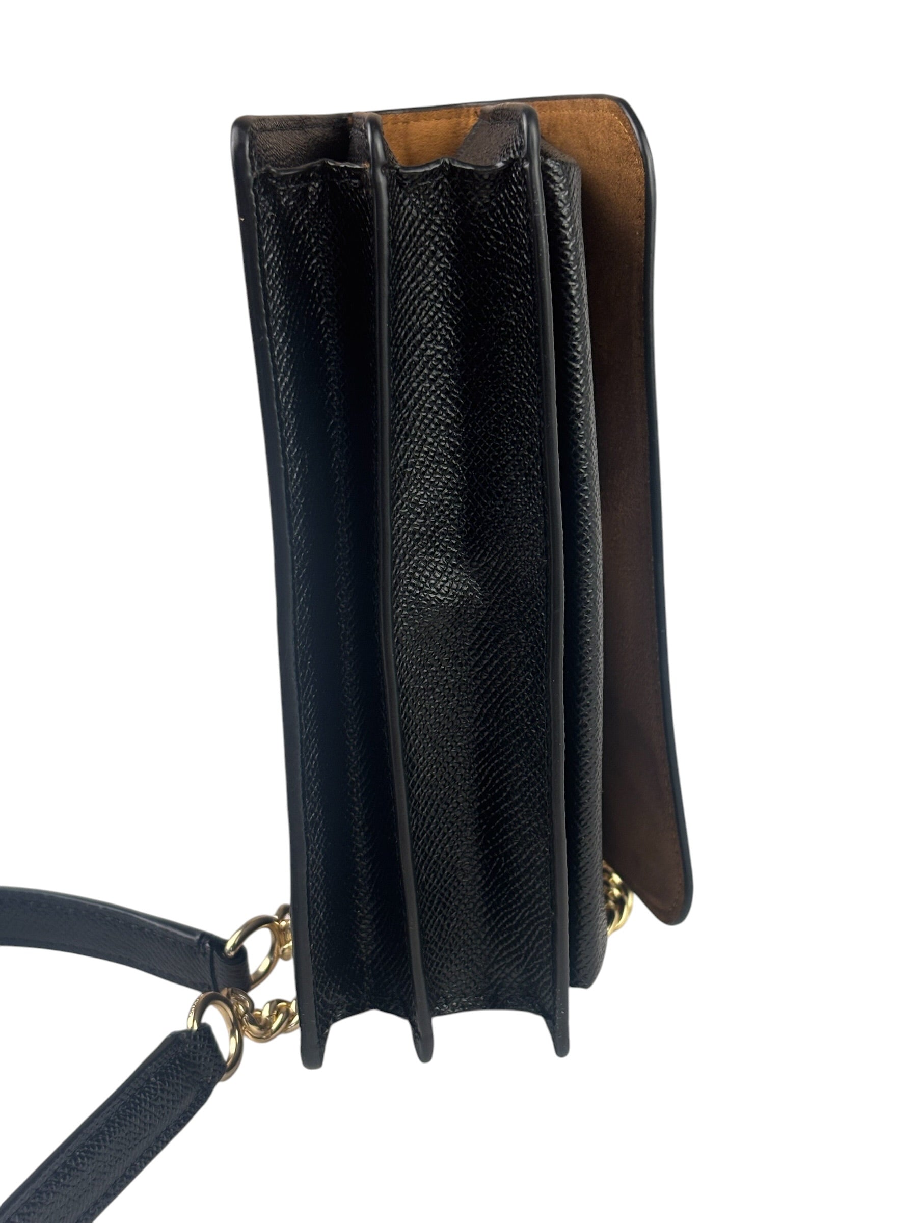 Coach Black Leather Klare Crossbody Bag