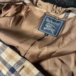 Burberry Check Button Up Jacket
