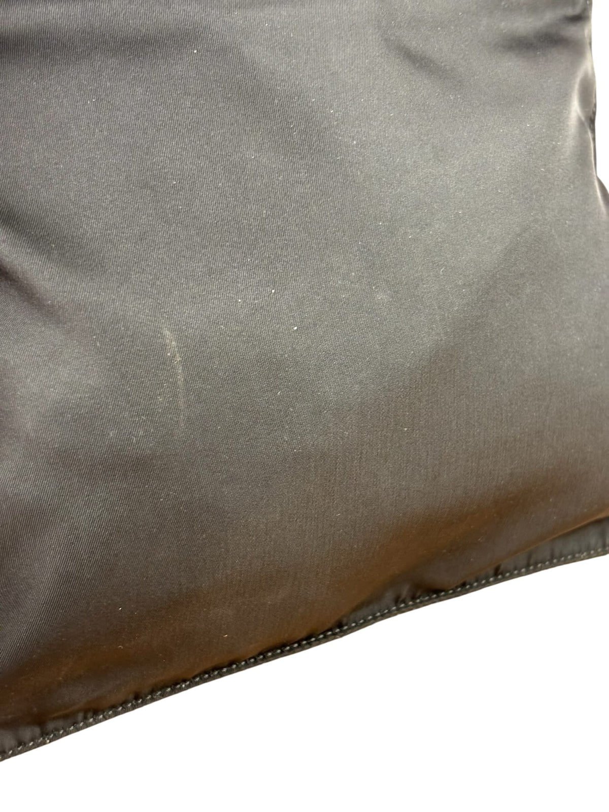 Prada Black Vela Nylon Flat Crossbody Bag