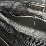 Prada Black Saffiano Leather Galleria Tote