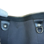 Louis Vuitton Canvas Damier Graphite Keepall Bandouliere Hand Bag