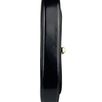 Gucci Black Leather Bamboo Night Small Clutch/Pochette