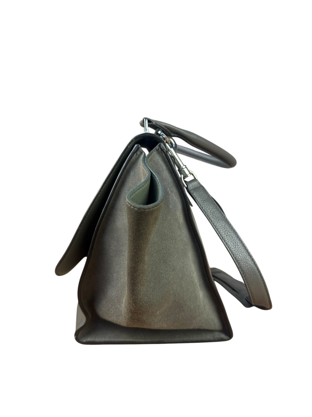 Celine Trapeze Bag In Grey