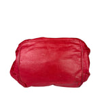 Balenciaga Red Leather Le City Tote