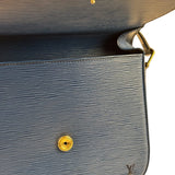 Louis Vuitton Vintage Blue Epi Saint Cloud GM Crossbody
