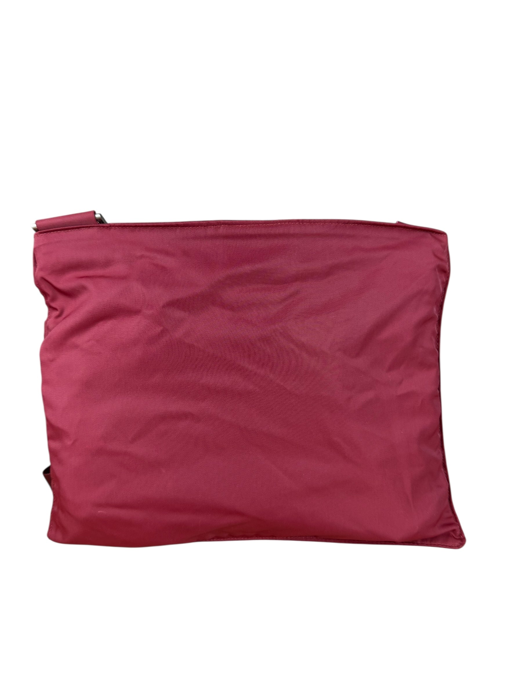 Prada Nylon Crossbody Bag Red