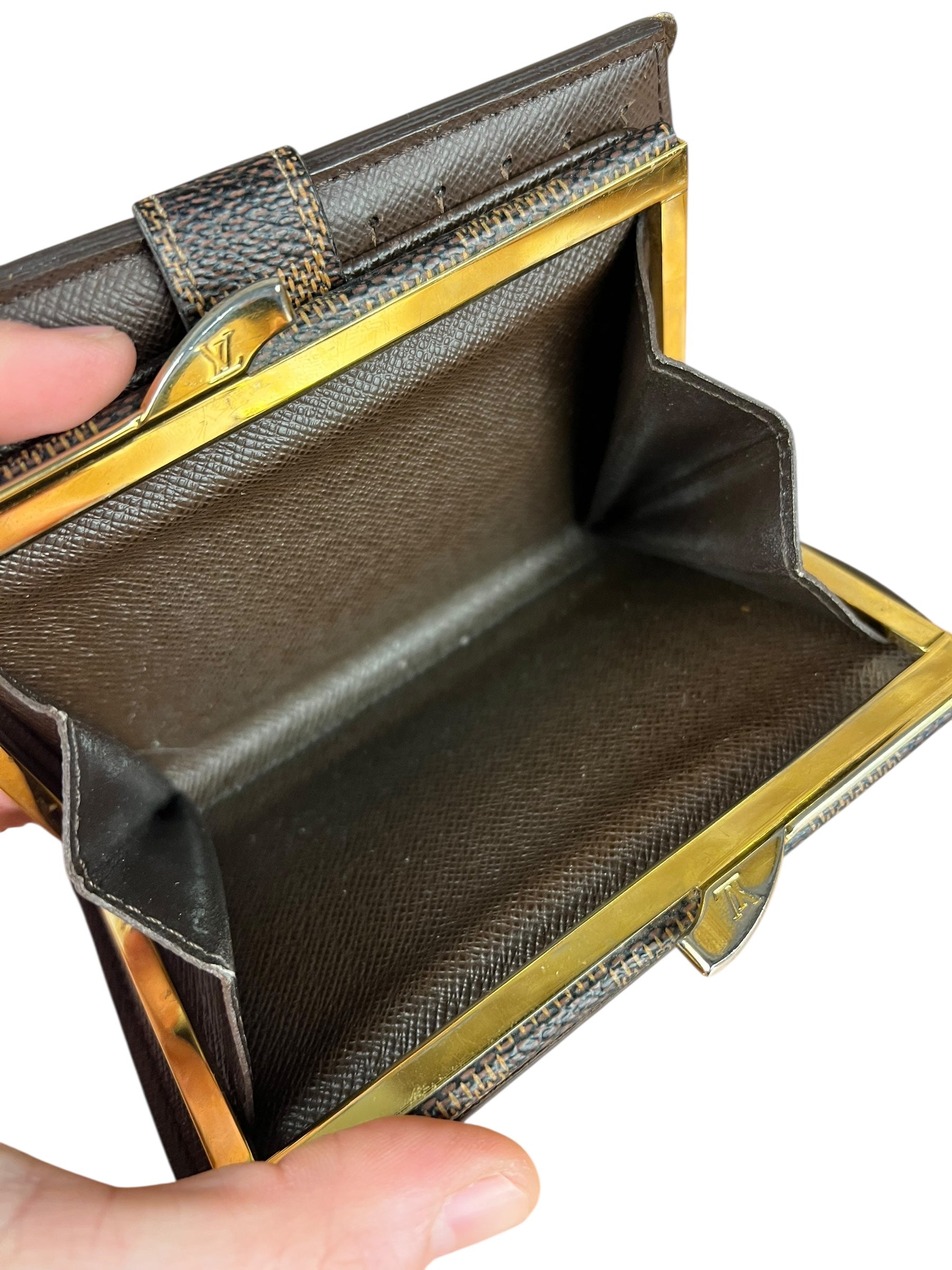 Louis Vuitton Damier Compact Snap Wallet