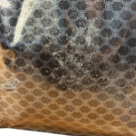 Celine Vintage Black Patent Leather Macdam Vernis Tote Bag