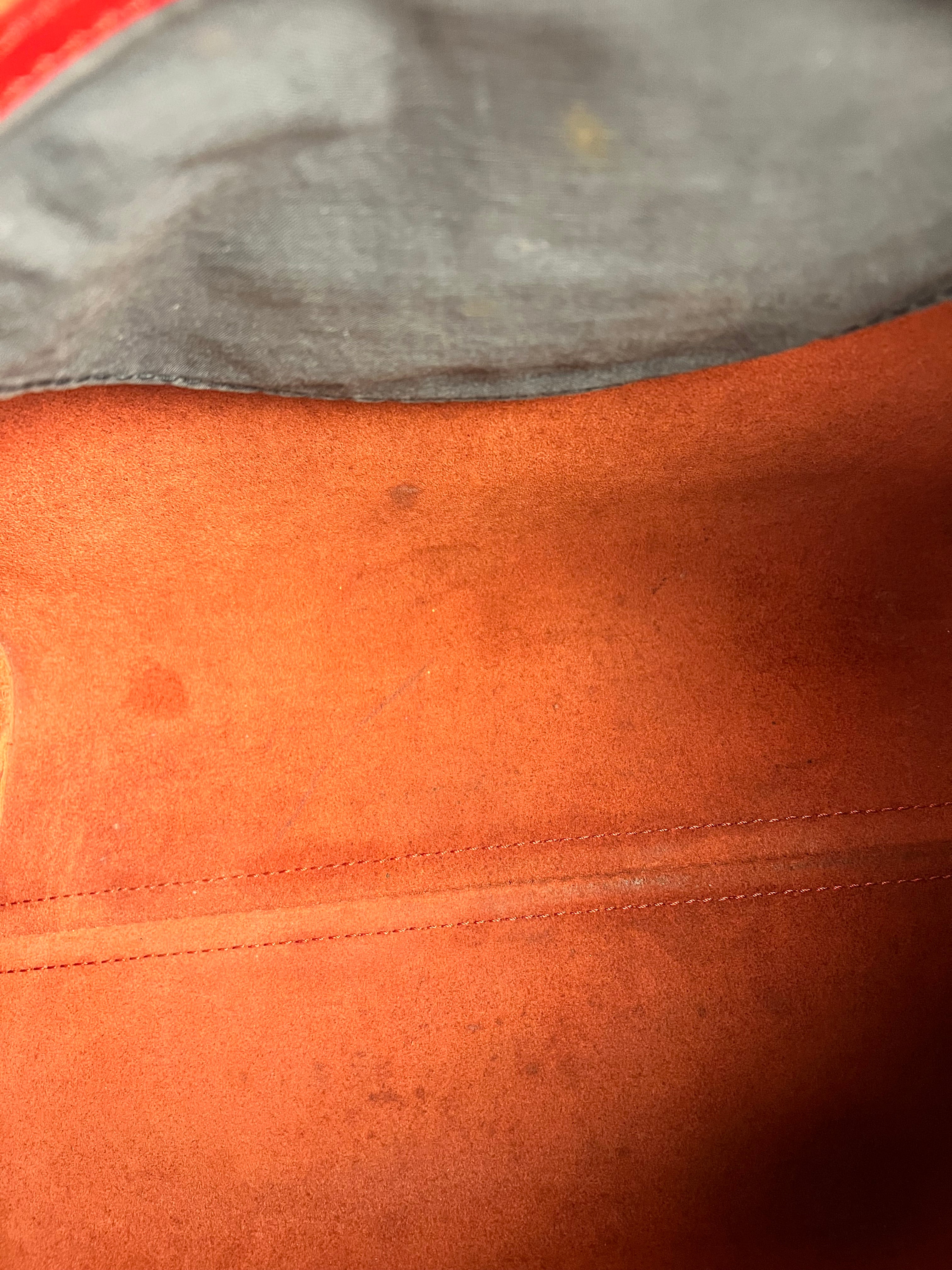 Louis Vuitton Red Epi Speedy 35