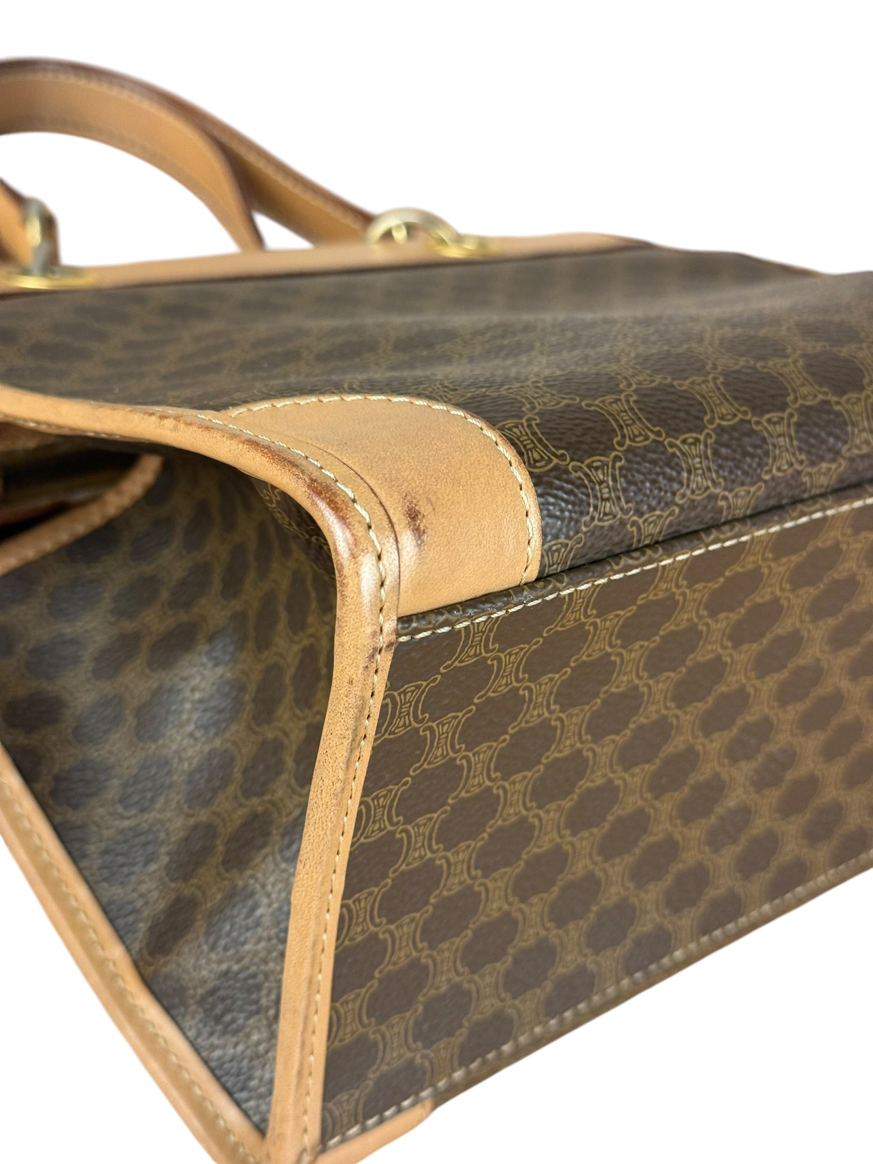 Celine Vintage Macadam Handbag