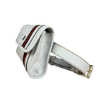 Gucci GG White Coated Canvas Sherry Line Belt Bag