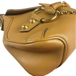 Gucci Vintage Camel Horsebit Shoulder Bag
