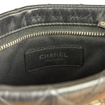 Chanel Black Quilted Leather Uniform Chain Crossbody 2018