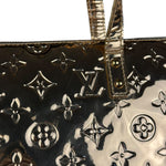 Louis Vuitton Gold Monogram Vernis Miroir Bellevue GM Tote