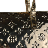 Louis Vuitton Gold Monogram Vernis Miroir Bellevue GM Tote