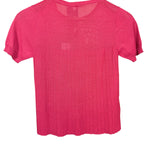 Prada Ribbed Bow Short Sleeve