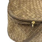 Bottega Veneta Brown Intrecciato Crossbody