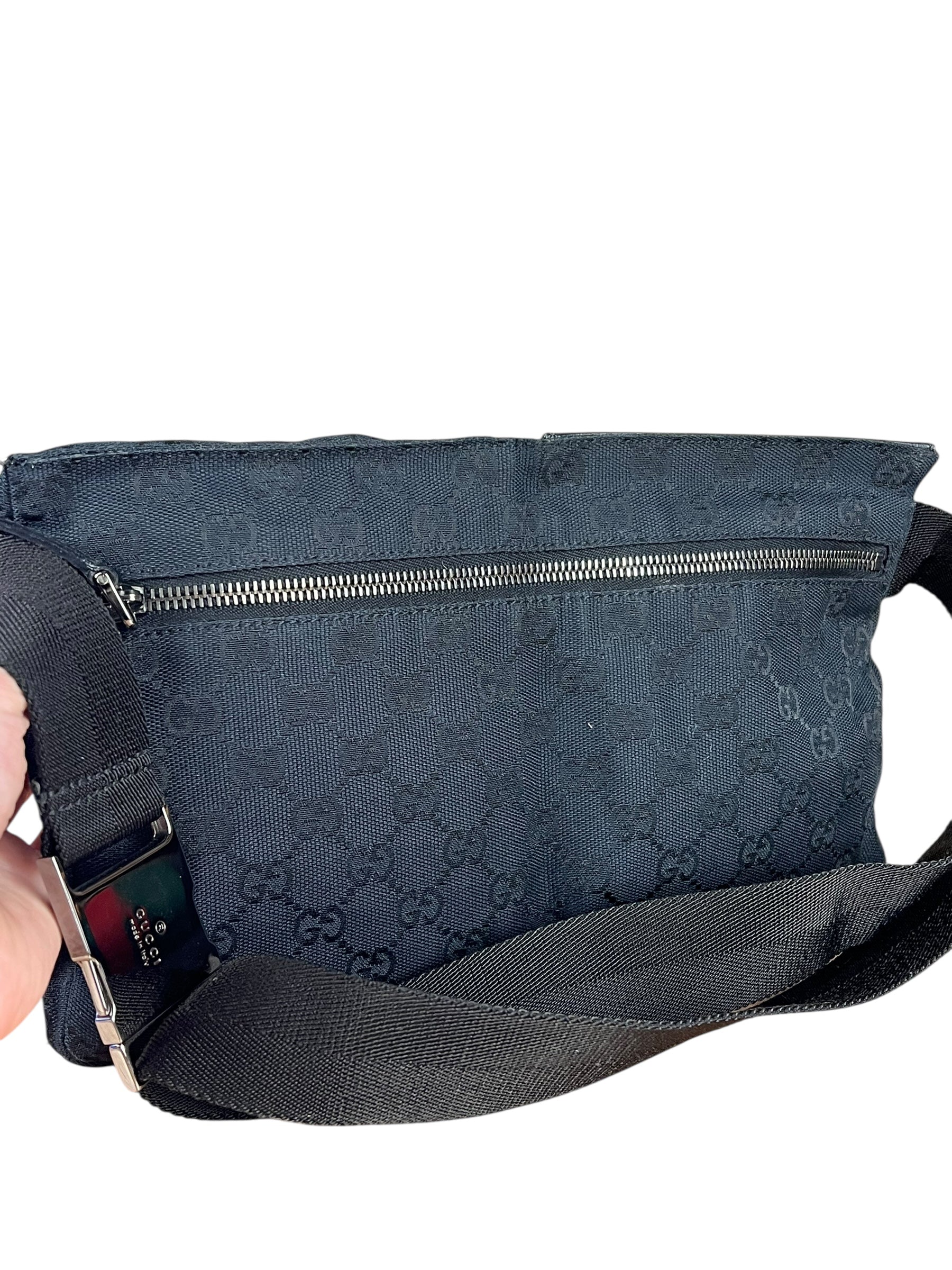 Gucci GG Canvas Belt Bag Black