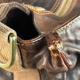 Campomaggi Dark Brown Leather 2 Way Tote