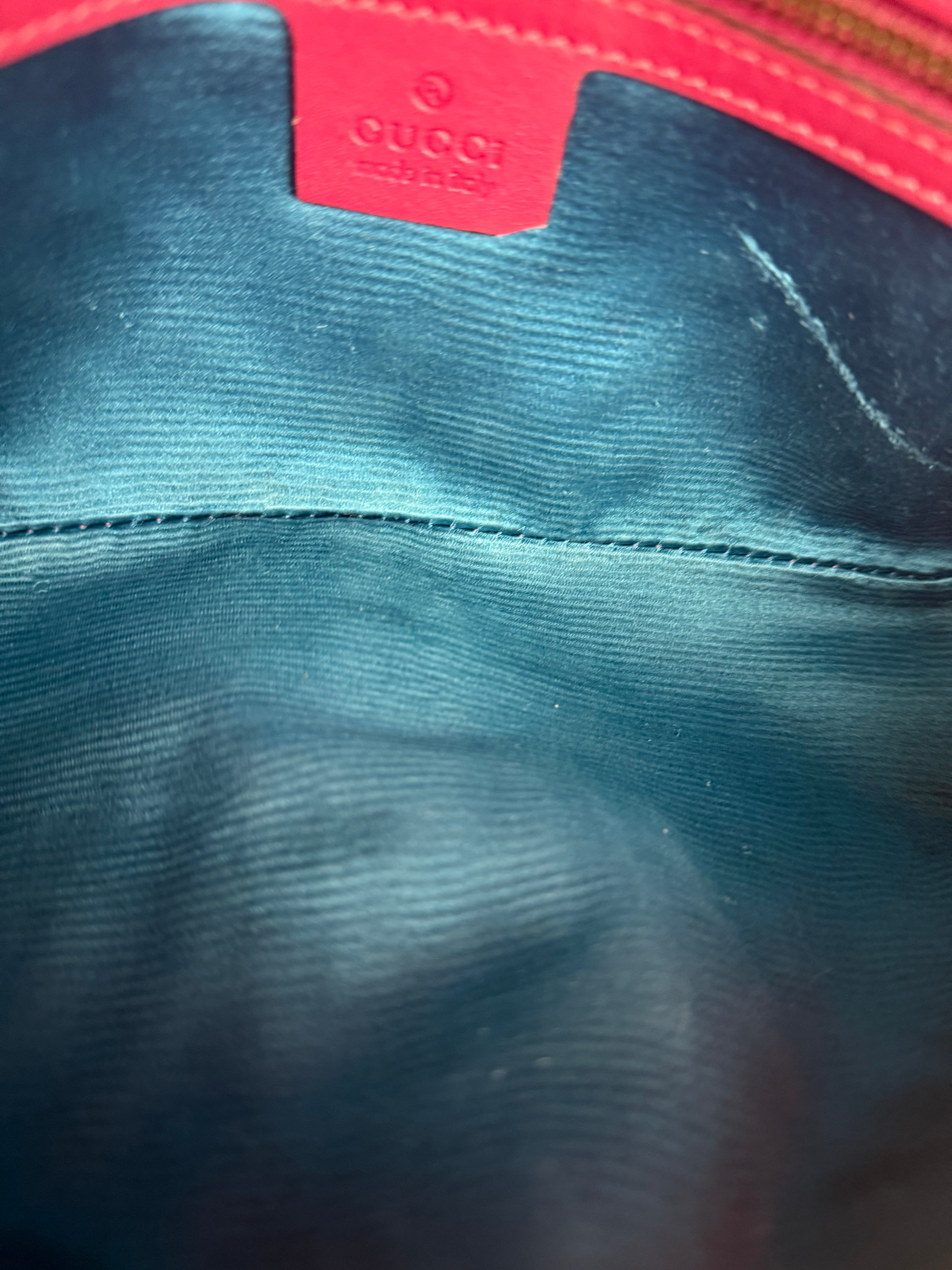 Gucci GG Marmont Pink Velour Chain Bag