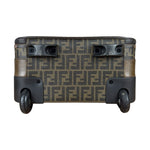 Fendi Vintage Zucca Coated Roller Luggage